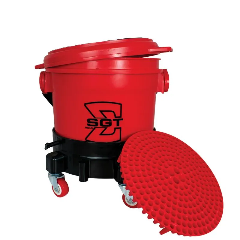 Balde Separador De Particulas Com Carrinho 360 Graus - SGT TOOLS 0699990035
