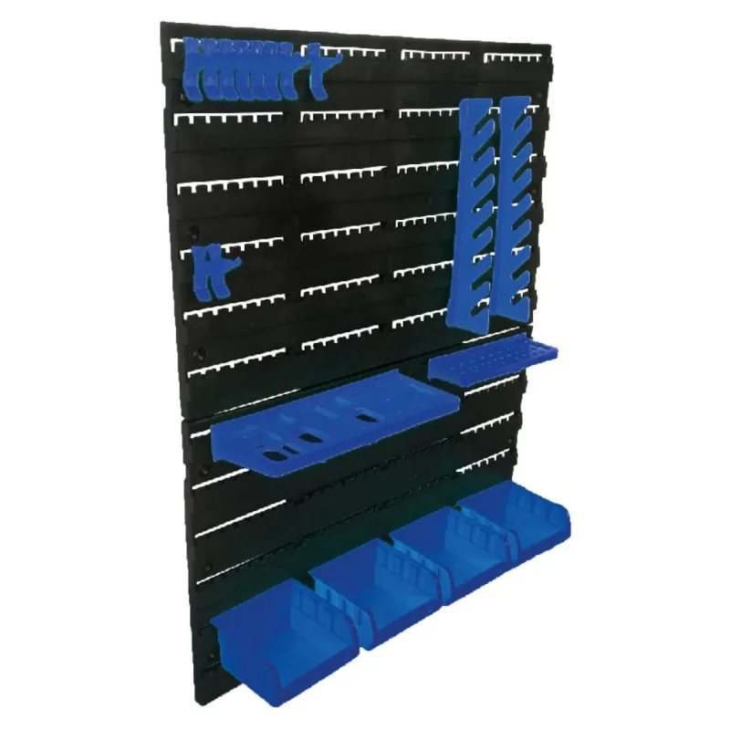 Painel para ferramentas com gavetas e ganchos 18 peças - 0699990041 - pwr Tools
