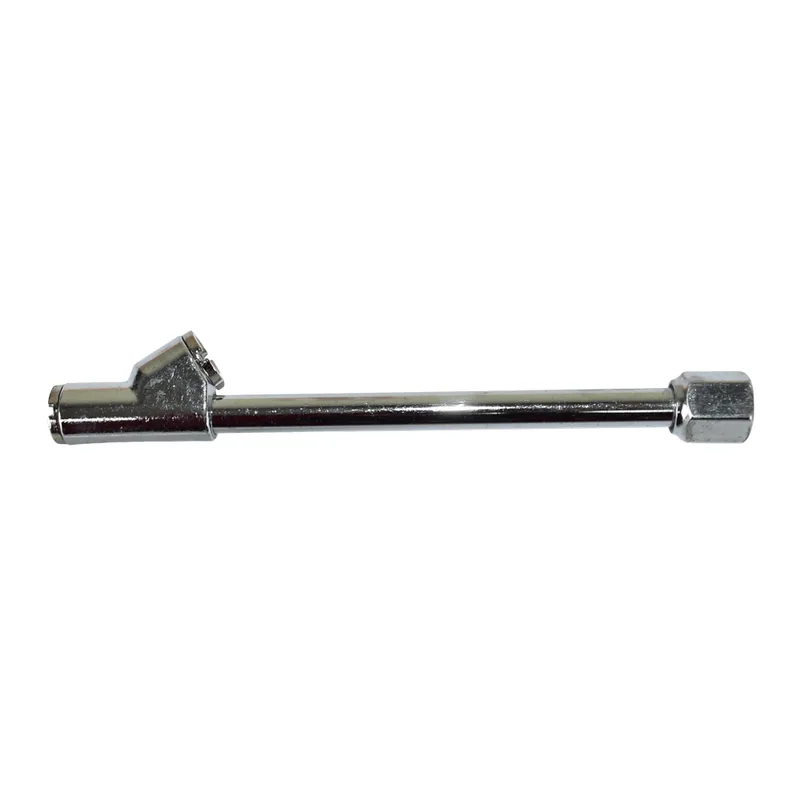 Bico Inflador Duplo Reto 1/4" Sem Rosca 150mm - SGT TOOLS 0613010007