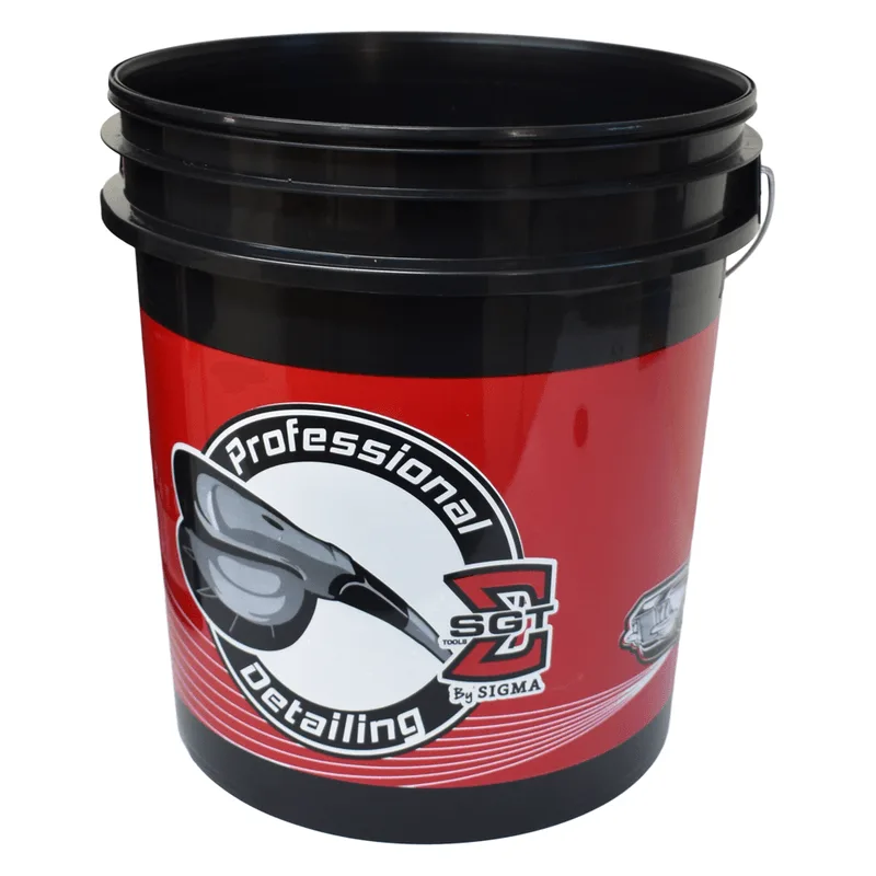 Balde Detailer Preto E Vermelho - SGT TOOLS 0699990038