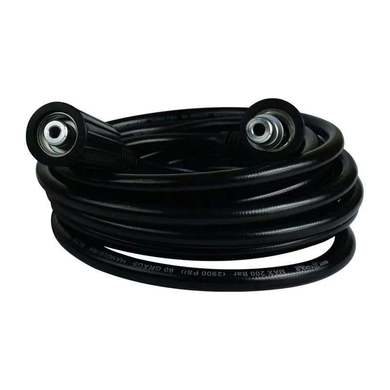 Mangueira Trama Nylon M22/14 X M22/14 Para Lavadoras Alta Pressao - 7 Metros