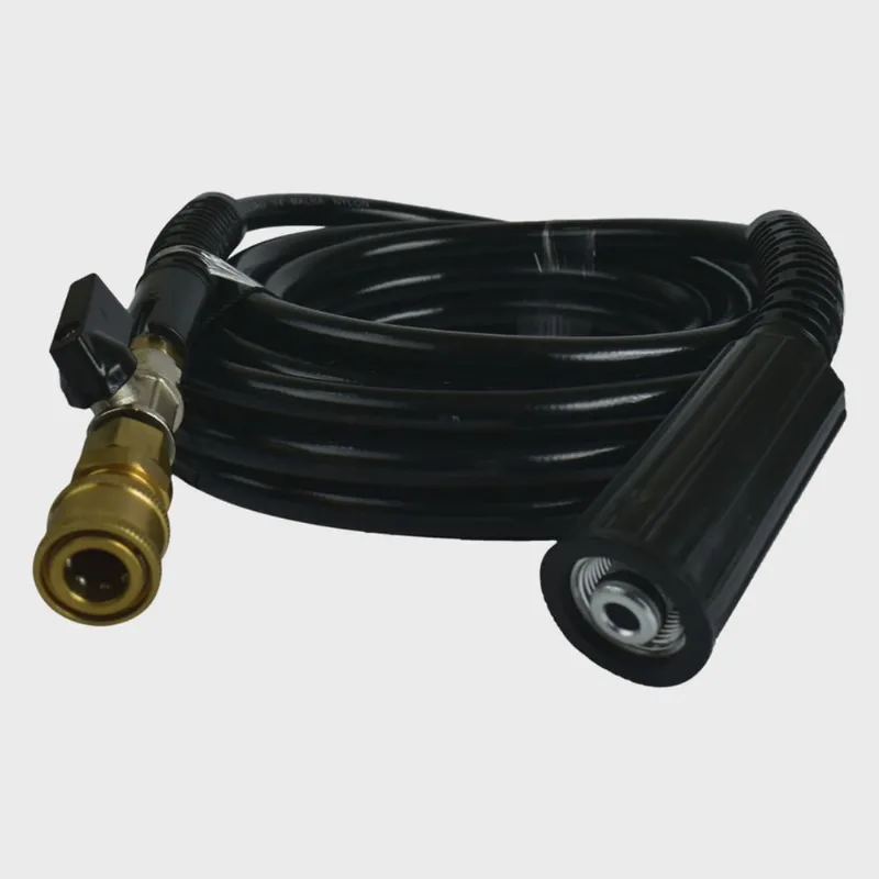 Mangueira Trama Nylon m22/14 X Engate Rapido para Lavadoras Alta Pressao - 7 Metros