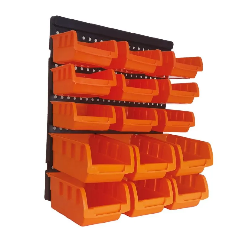 Painel Gaveteiro - 15 Caixas - Laranja - SGT TOOLS 0699990044