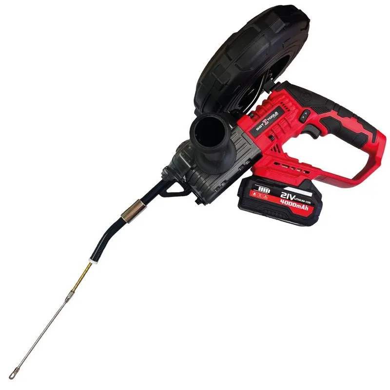 Sgt-8650 - Passa Fio30 Metros - 2 Baterias 21v - 4ah