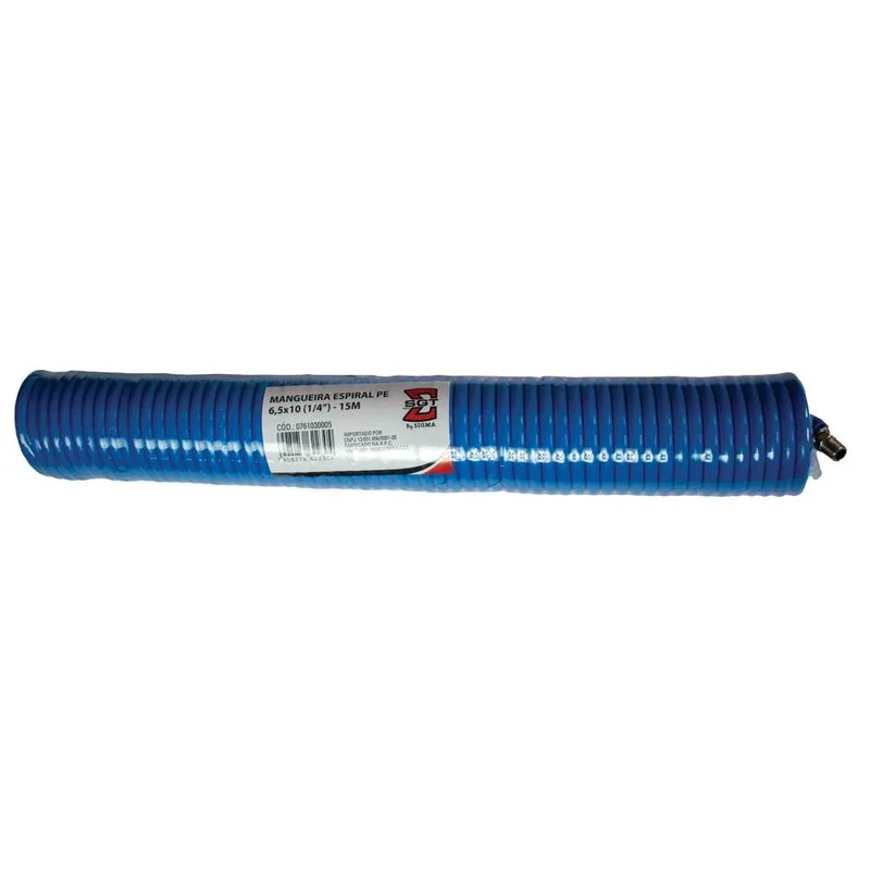 Mangueira Espiral Pe 6,5x10 (1/4") - 15m - SGT TOOLS 0761030005