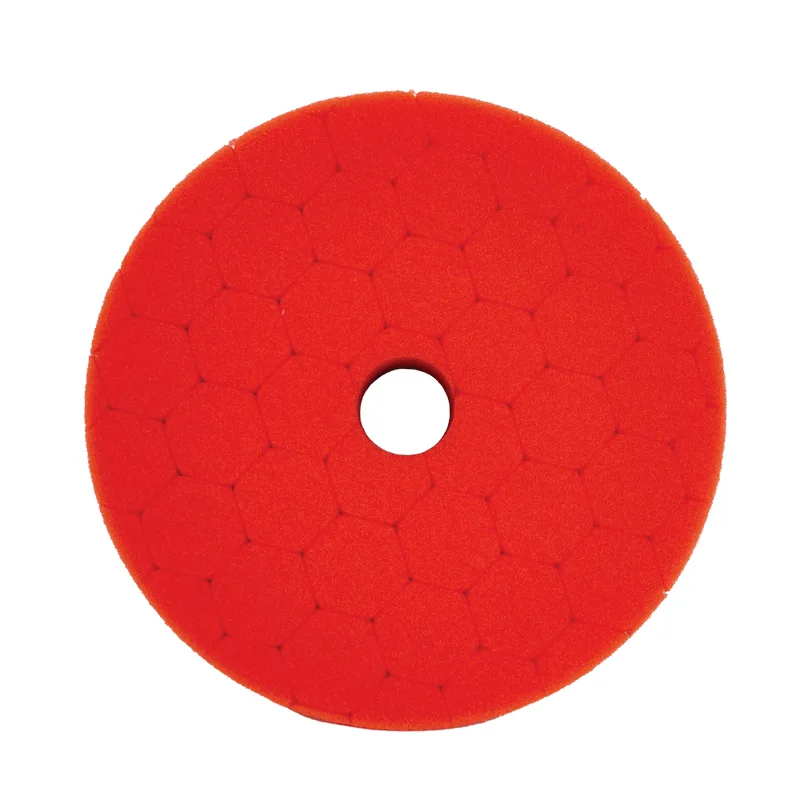 Boina Hex Espuma 6" P/ Roto Orbital - Refino Laranja - SGT TOOLS 0752013783A