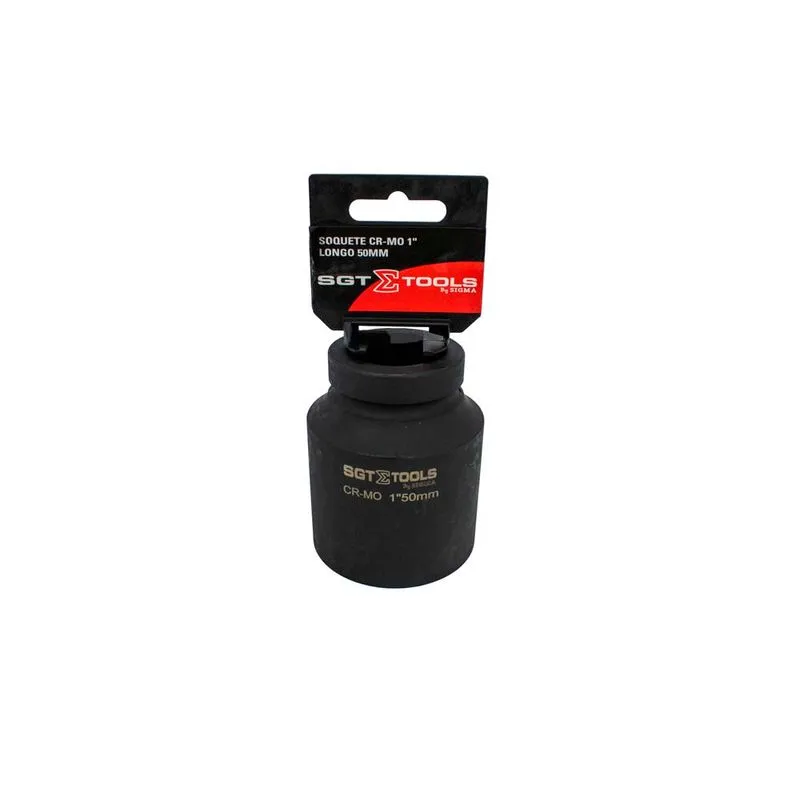 Soquete Impacto CR-MO 1" Longo 50mm - SGT TOOLS 0603122050