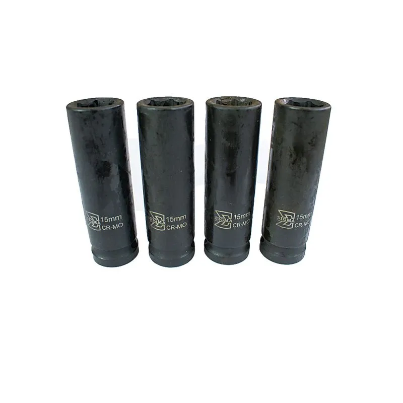Soquete Cr-mo 1/2" Longo 15mm - SGT TOOLS 0603121015