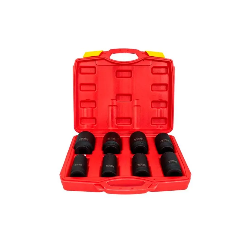 Jogo Soquetes Impacto CR-MO 3/4" Longo 8 Peças - SGT TOOLS 0603141003