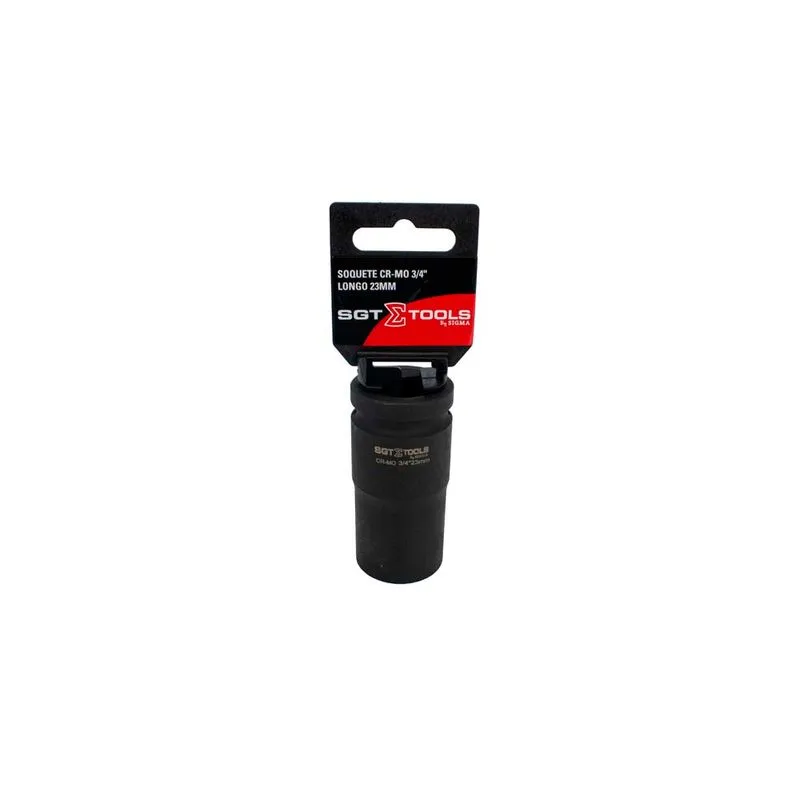 Soquete Impacto CR-MO 3/4" Longo 23mm - SGT TOOLS 0603122023
