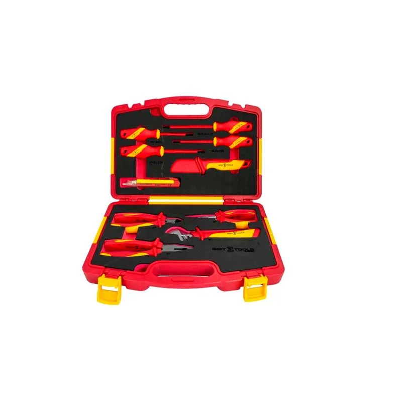 Kit Ferramentas Isoladas VDE 1000V 10 Peças - SGT TOOLS 06999940002
