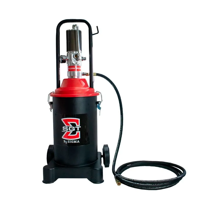Propulsora Pneumática Para Graxa 12L - SGT TOOLS 0701990012