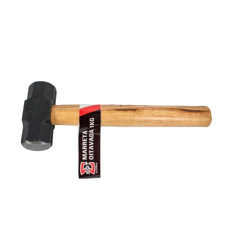 Marreta Oitavada 1kg - SGT TOOLS 0604010010