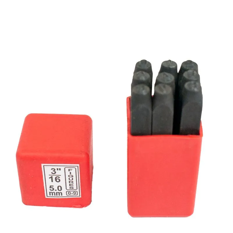 Kit Punção Marcador Numérico 0-9 - SGT TOOLS 0699920001