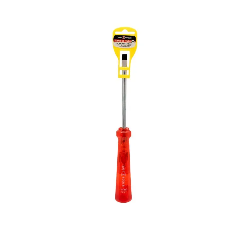 Chave De Fenda 6mm X 100mm 1/4" X 4" - SGT TOOLS 0601110014