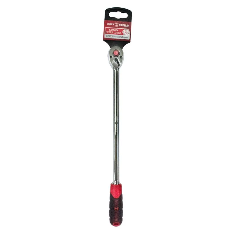 Catraca Extra Longa 1/4" 304mm Profissional - SGT TOOLS 0601400010