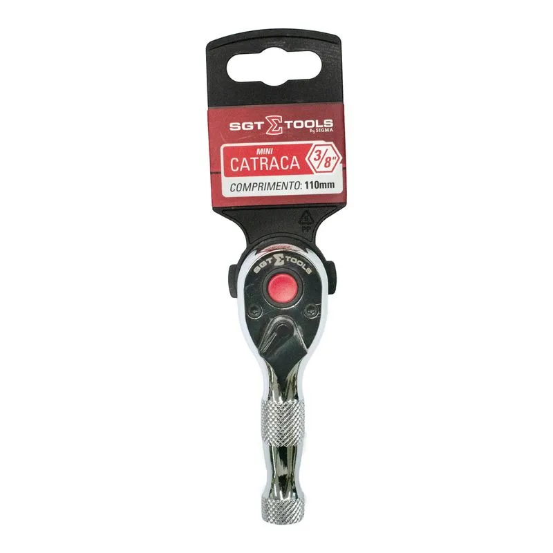 Mini Catraca 3/8" 110mm Compacta Profissional - SGT TOOLS 0601400021