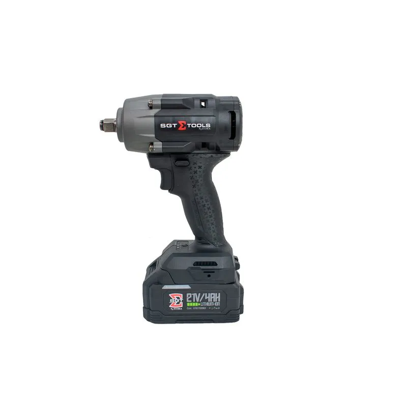 Chave Impacto 1/2" 900Nm com 2 Baterias Brushless Black Series SGT-7582 - SGT TOOLS 0703758200