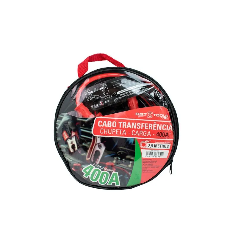 Cabo Para Transferência De Carga 400A Chupeta - SGT TOOLS 0703910006
