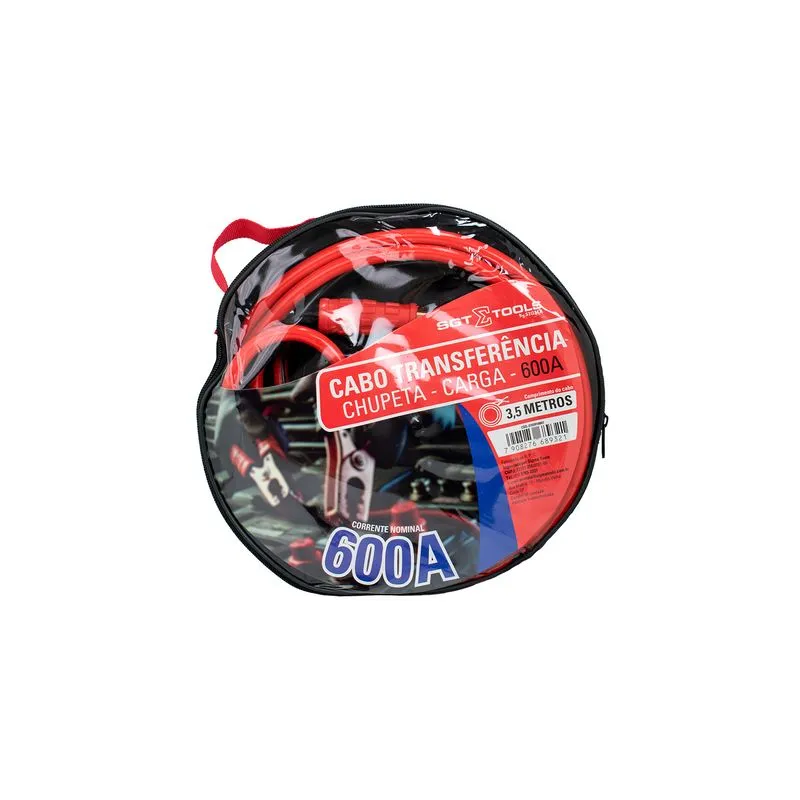 Cabo Para Transferência De Carga 600A Chupeta - SGT TOOLS 0703910007