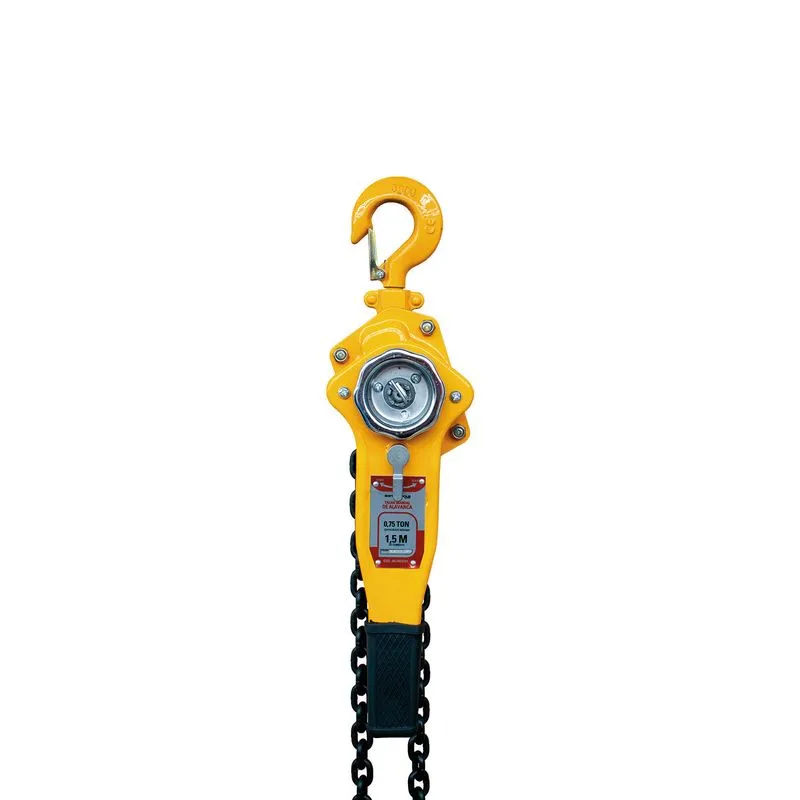 Talha Manual De Alavanca 0,75 Ton 1,5m Corrente - SGT TOOLS 0614010101