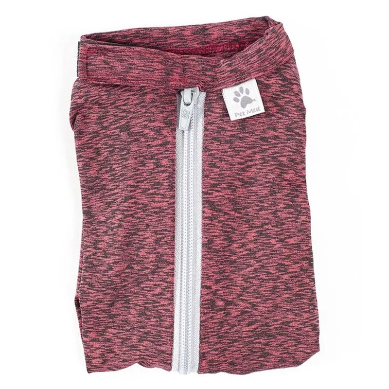 Roupa Pós Castração Pet Med Duo Dry Rosa Regular Para Cães - Tam. 14