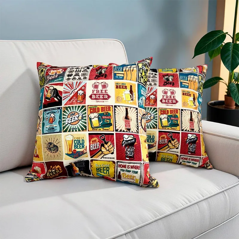 Kit 2 Capas De Almofadas Las Vegas 45x45cmcamainbox