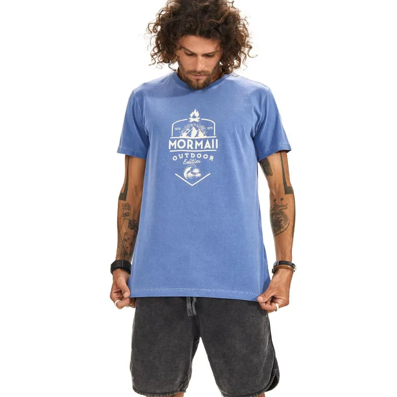 Camiseta masculina outdoor edition surf camp Mormaii Azul M