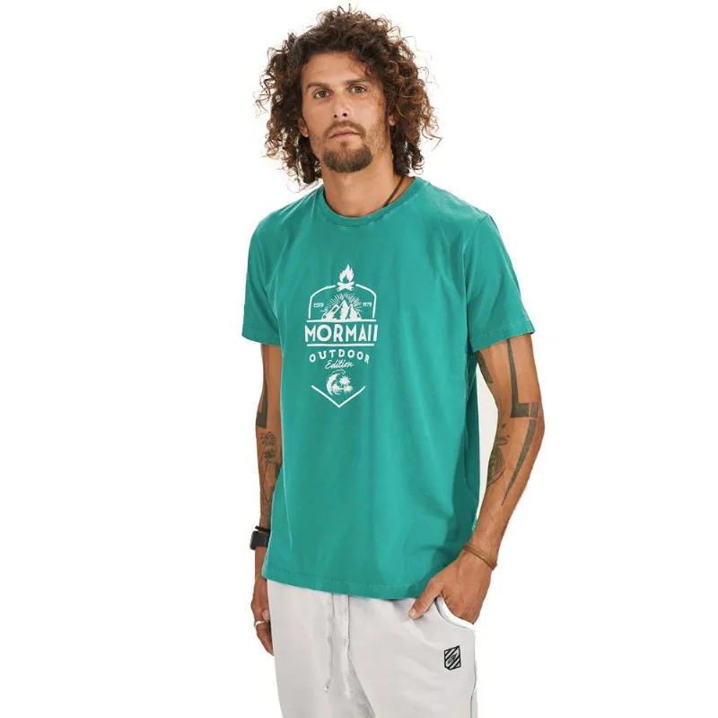 Camiseta masculina outdoor edition surf camp Mormaii Verde G