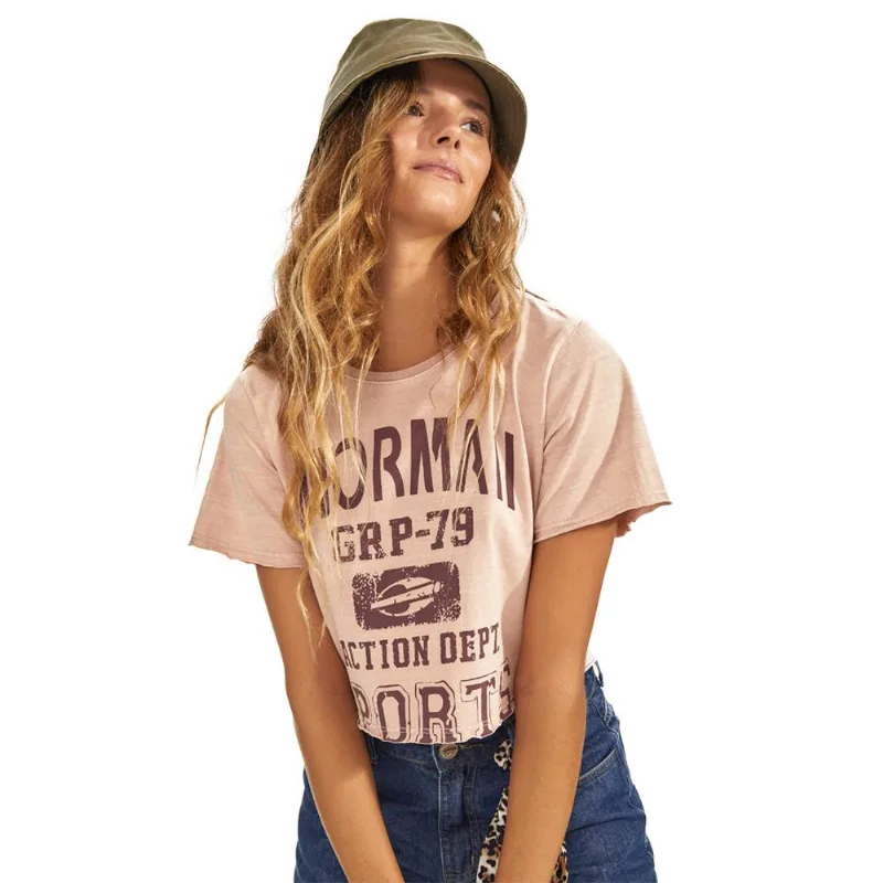 Cropped feminino sports division special cut Mormaii P
