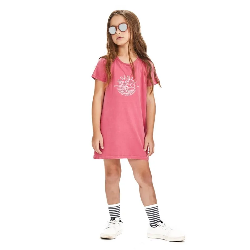 Vestido feminino infantil outdoor edition paradise Mormaii Rosa 4
