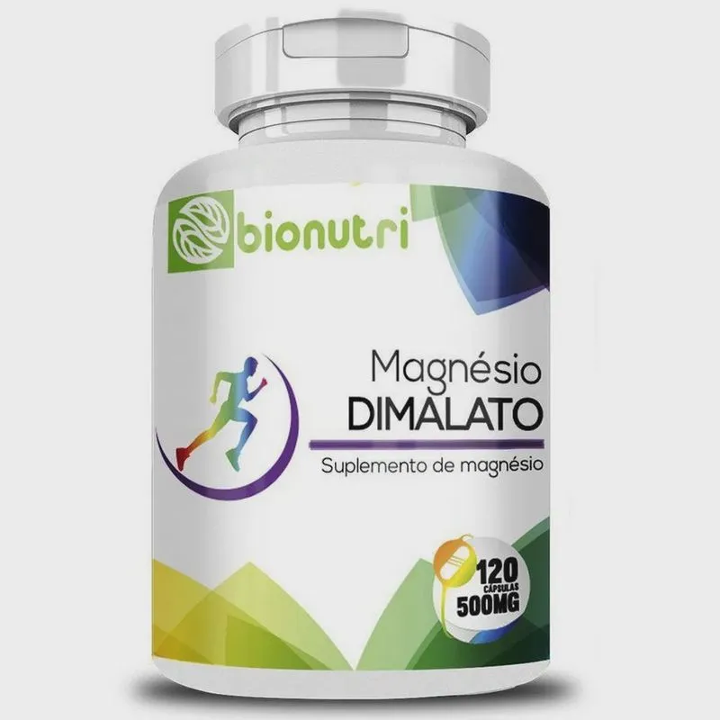Magnésio Dimalato (120 Capsulas) - Bionutri