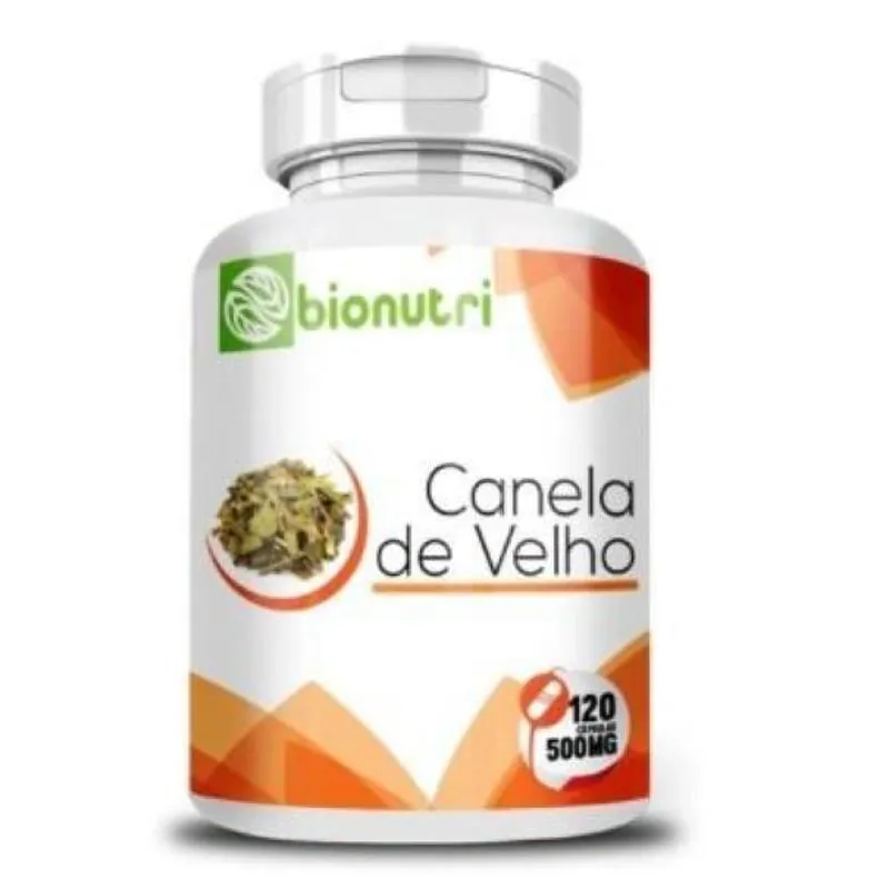 Canela De Velho 500mg 120 Cápsulas Bionutri