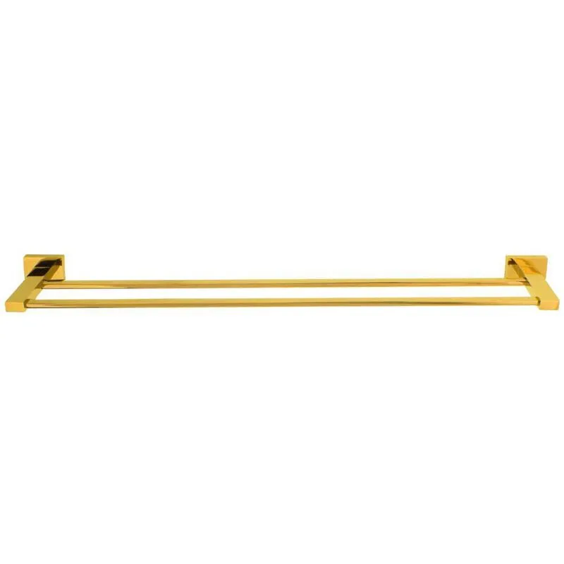 Porta Toalhas Duplo (mondrian Dourado)