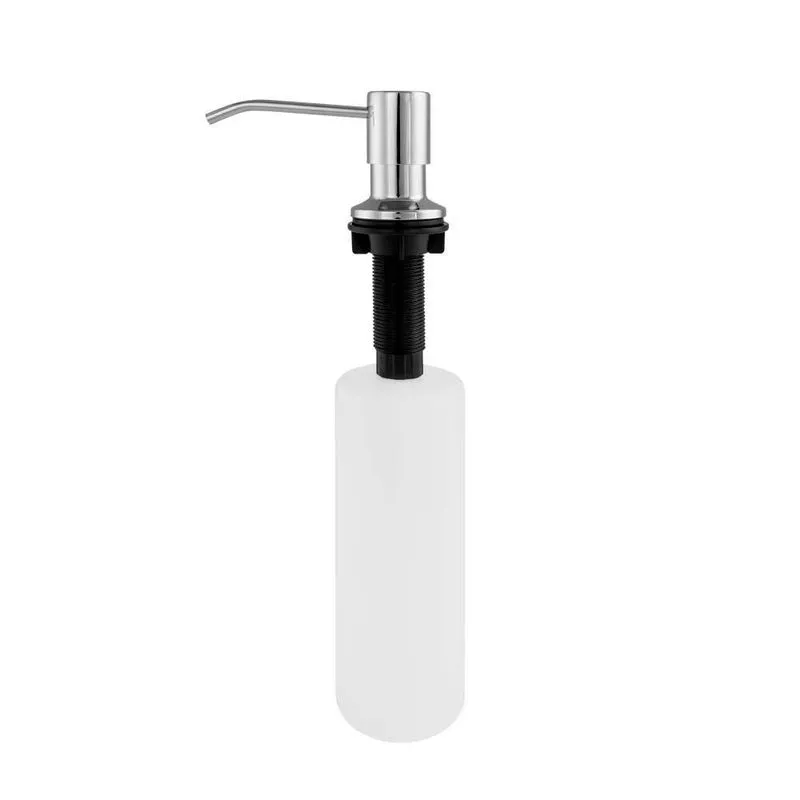 Dosador Para Detergente Embutido Inox 500 Ml (basic Cromado)