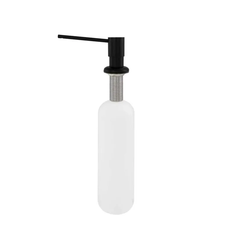 Dosador para Detergente Embutido Metal 500 ml (Line Preto)