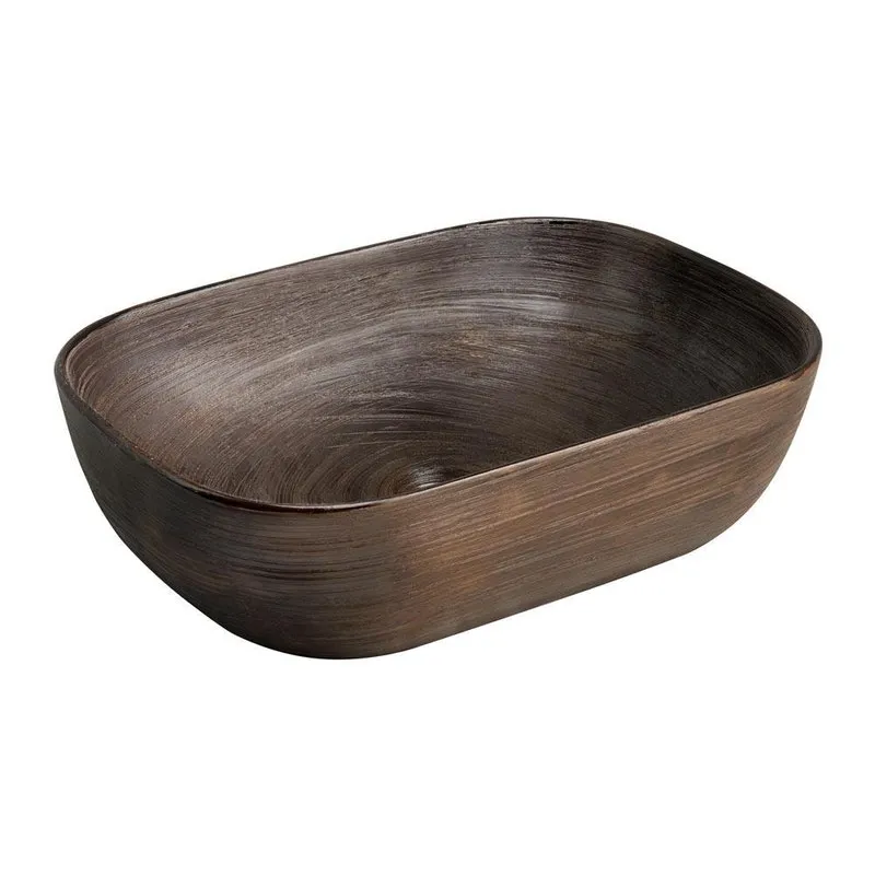 Cuba De Louça Apoio Retangular 46 Cm (ferrara Bronze)