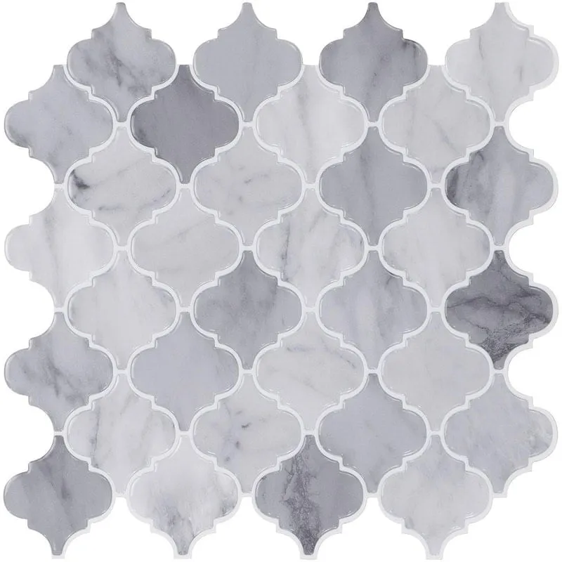 Pastilhas Adesivas Resinadas Provence - Carrara