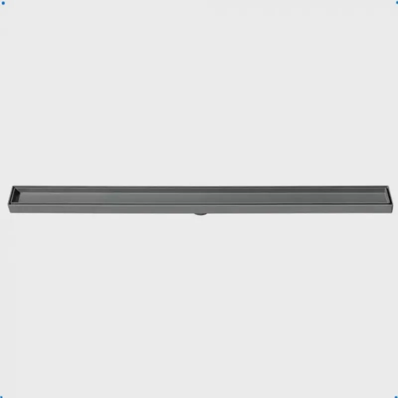 Ralo Linear Oculto Invisível 5x90cm Cinza