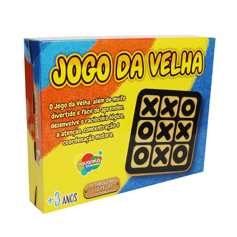 BRINQUEDO JOGO DA VELHA R.146 ÚNICA