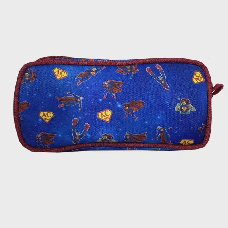 Estojo duplo escolar Superman Ac Bag