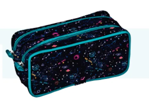 Estojo 2 DIv. - Constelação - AC Bag