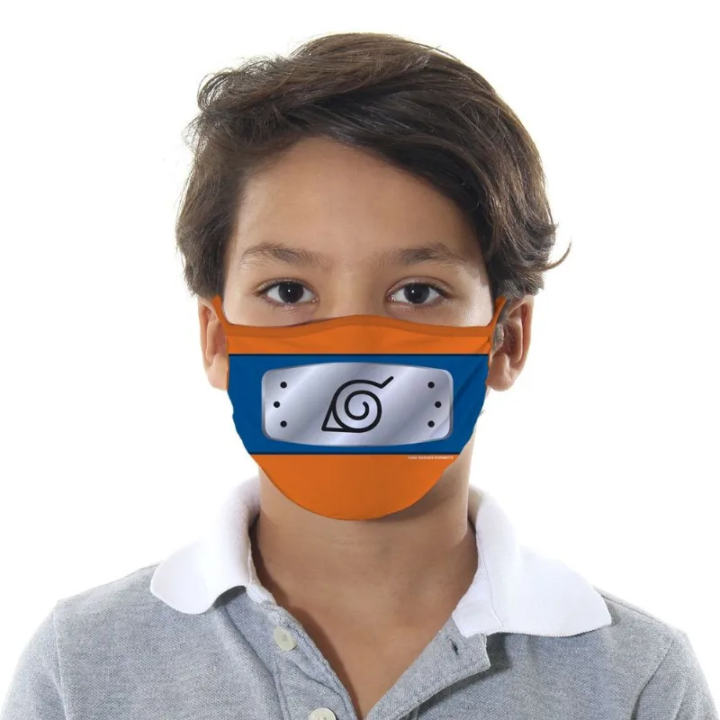 Máscara de Proteção Infantil Naruto