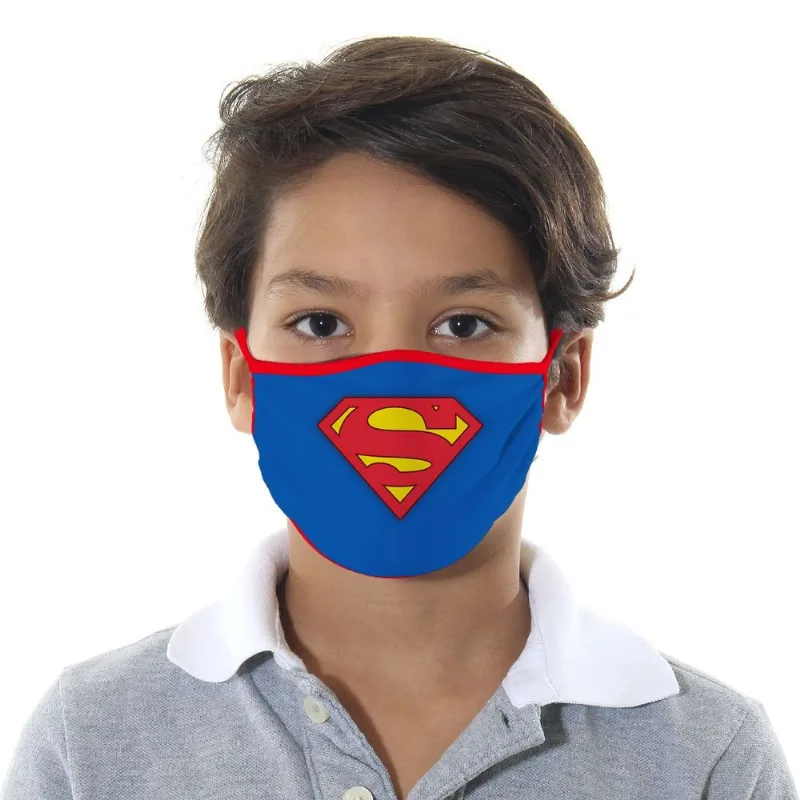 Máscara de Proteção Infantil Super Homem