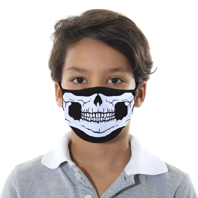 Máscara de Proteção Infantil Caveira