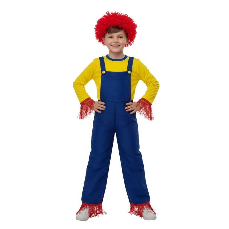 Fantasia Fofão Infantil Completa Macacão Com Peruca Fantasia Fofão -infantil - G