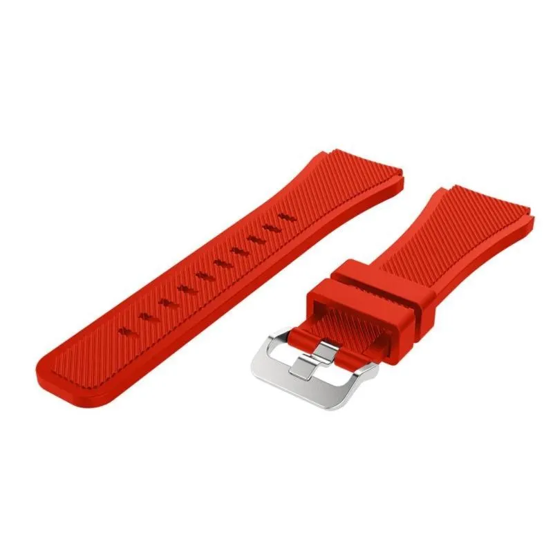 Pulseira Silicone Para Samsung Gear S3 e Galaxy Watch 46mm Vermelho