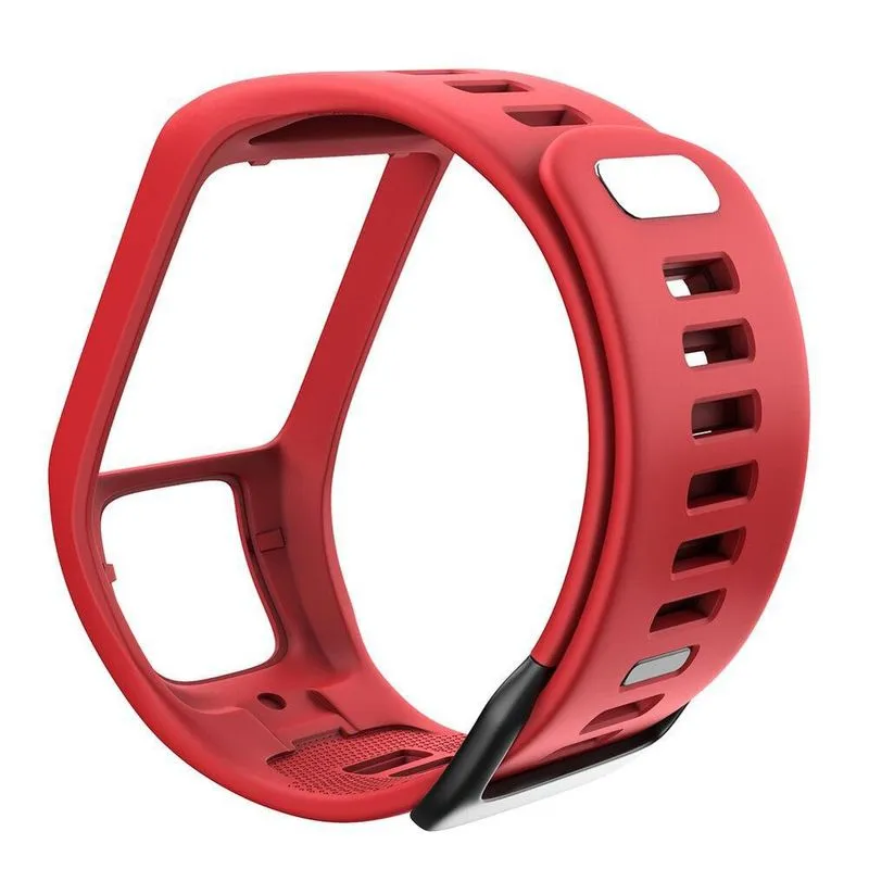 Pulseira Para Tomtom Runner 2 3 Spark 1 3 Vermelho 2019 Nfe