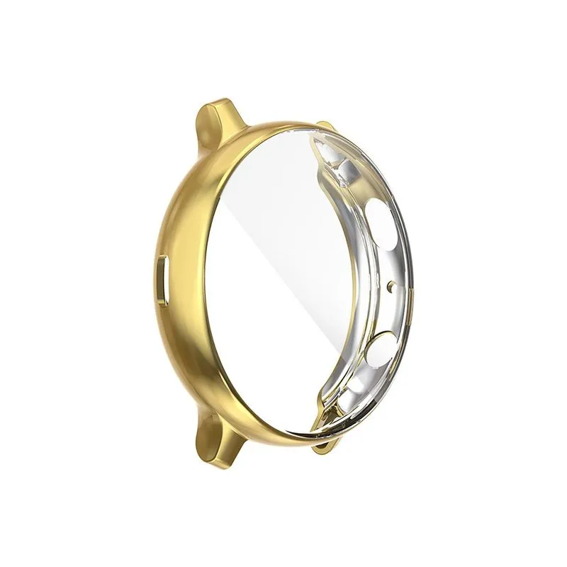 Capa Case De Silicone Para Active 2 44mm - Gold
