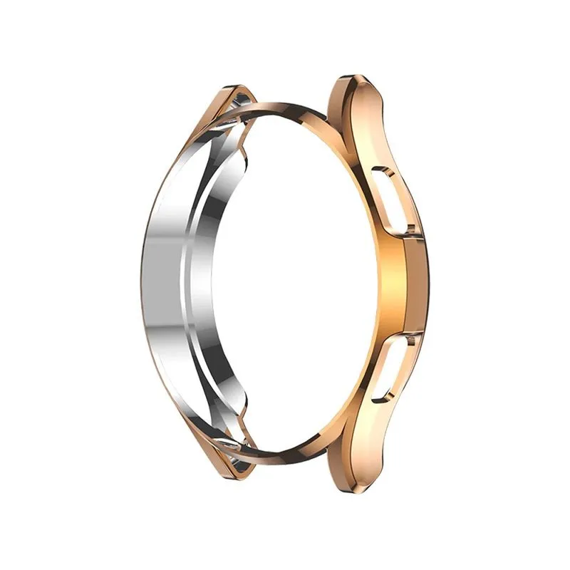 Capa Case de Silicone p/ Galaxy Watch 4 42mm - Gold Rose